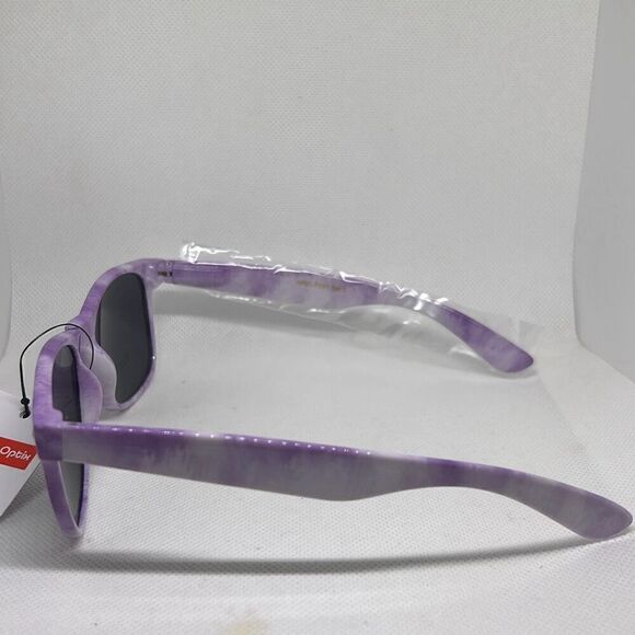 Tie-Dye Unisex Retro Sunglasses - Picture 2 of 3